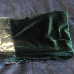 Velvet green wrap headband FREE